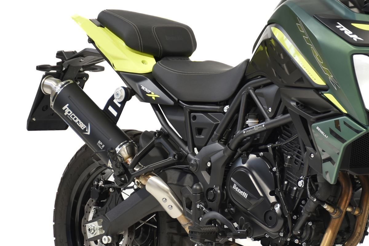 SP-2 350 BLACK TITANIUM|マフラー装着車両・部分