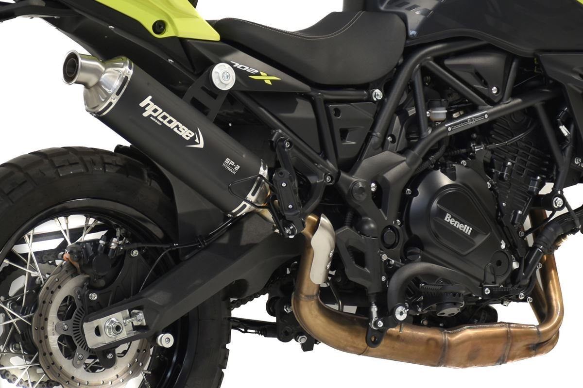 SP-2 350 BLACK TITANIUM|マフラー装着車両・部分