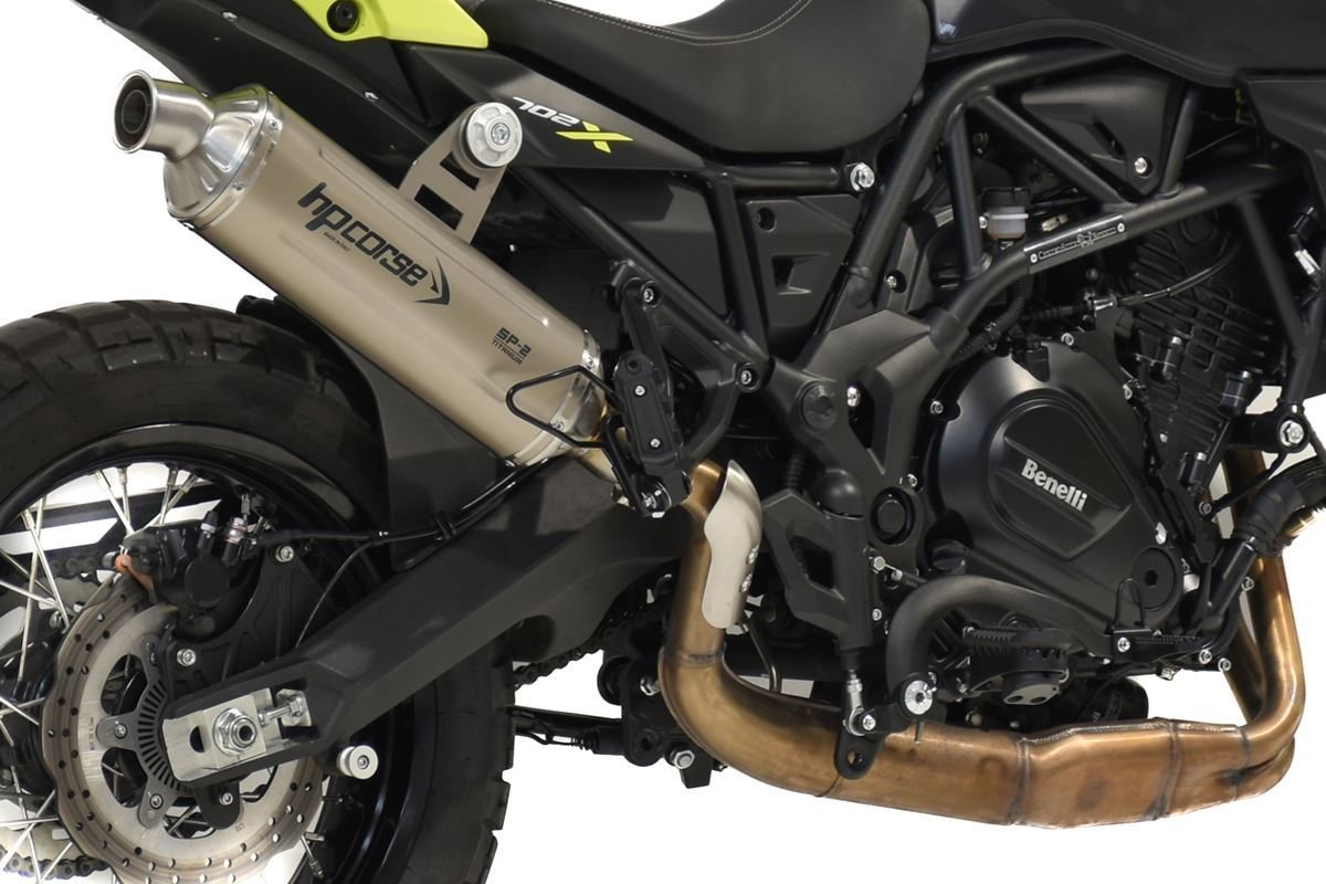 SP-2 350 TITANIUM|マフラー装着車両・部分