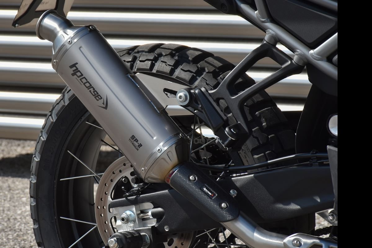 SP-2 SHORT TITANIUM|マフラー装着車両・部分
