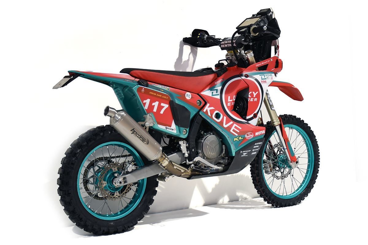 SP-2 400 TITANIUM｜マフラー装着車両・全体