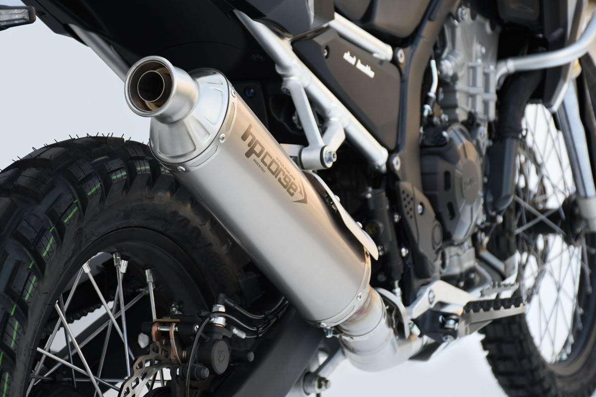 SP-1 350 EVO TITANIUM|マフラー装着車両・部分
