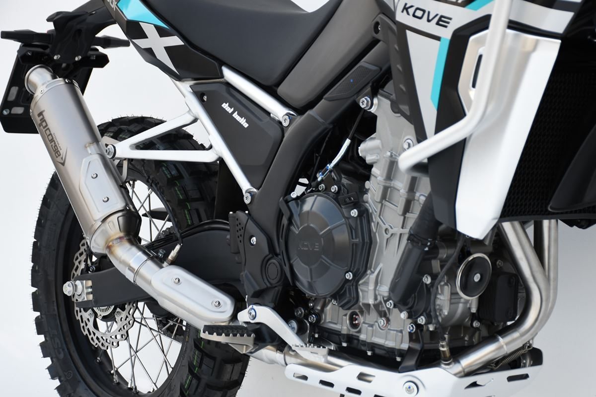 SP-1 350 EVO TITANIUM|マフラー装着車両・部分