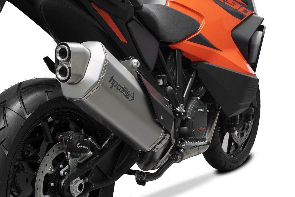 4-TRACK RR TITANIUM|マフラー装着車両・部分