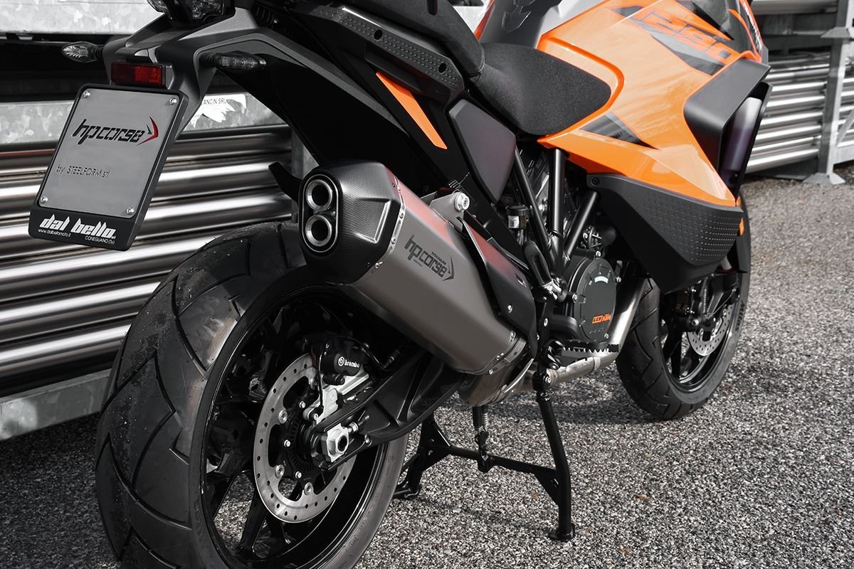 SPS CARBON RR TITANIUM|マフラー装着車両・部分