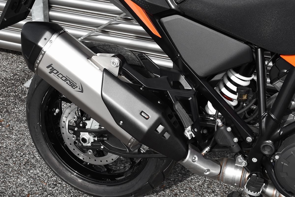 SPS CARBON RR TITANIUM|マフラー装着車両・部分