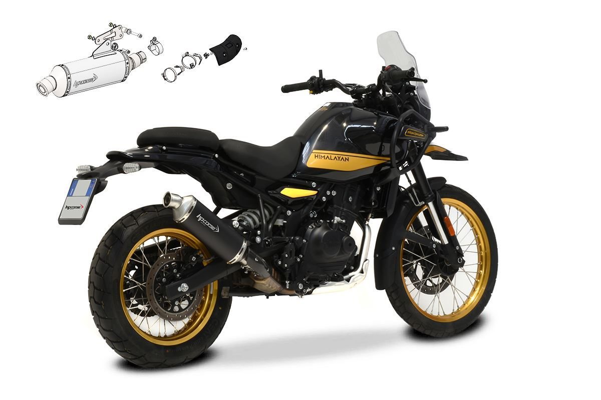 SP-1 SHORT BLACK｜マフラー装着車両・全体